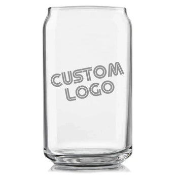 Engraved - Beer Can Glasses for Birthdays