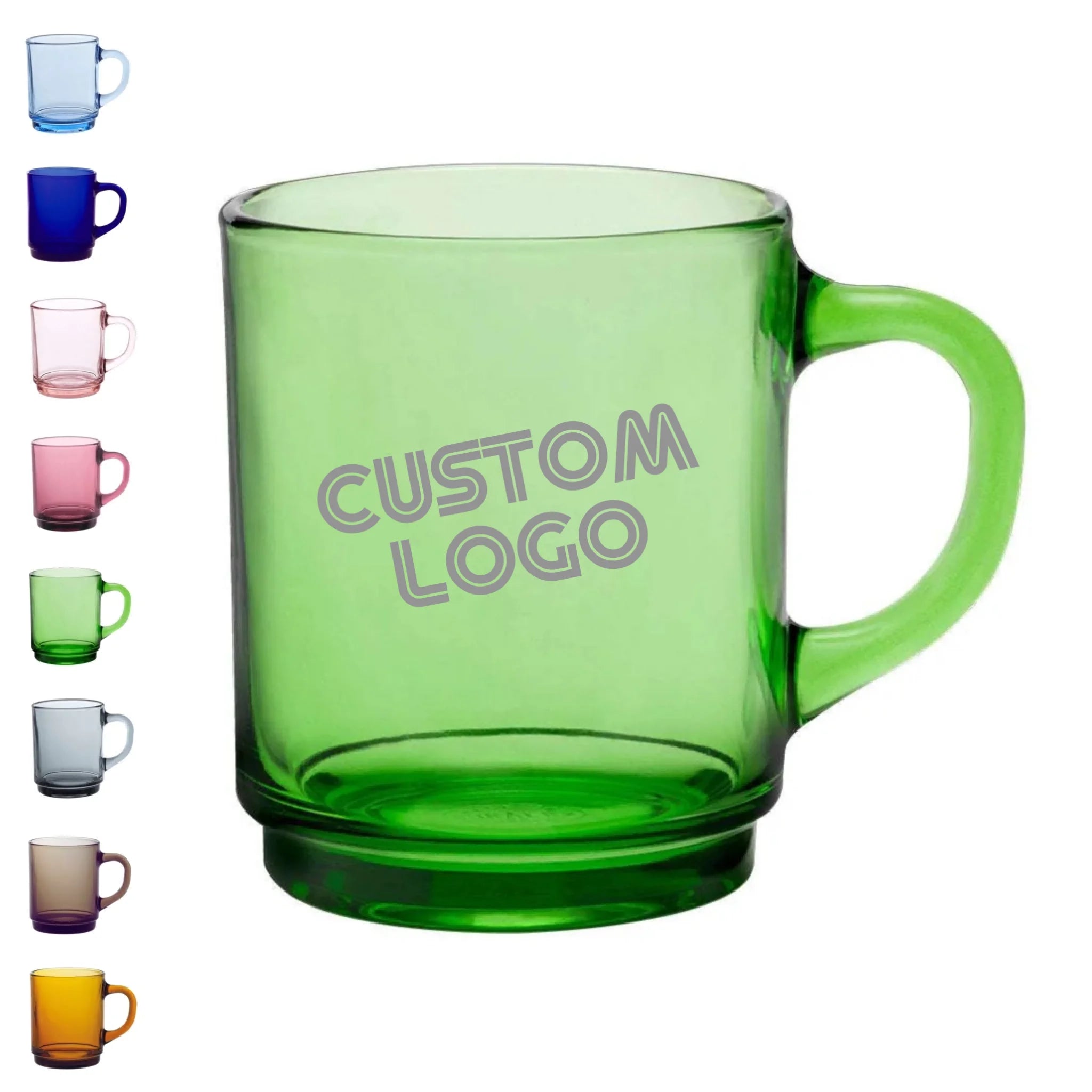 Corporate Logo | Personalized Green Coffee Mug 8¾ oz