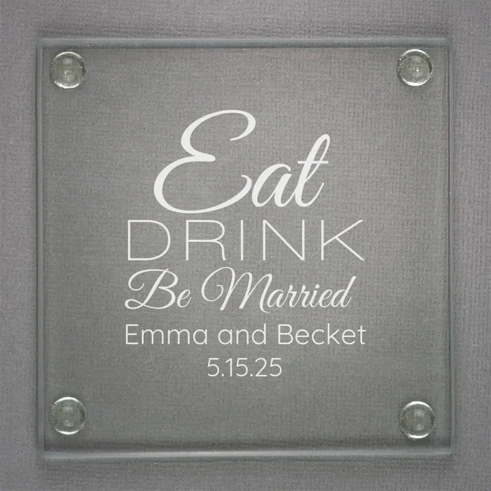 Eat, Drink, Be Married