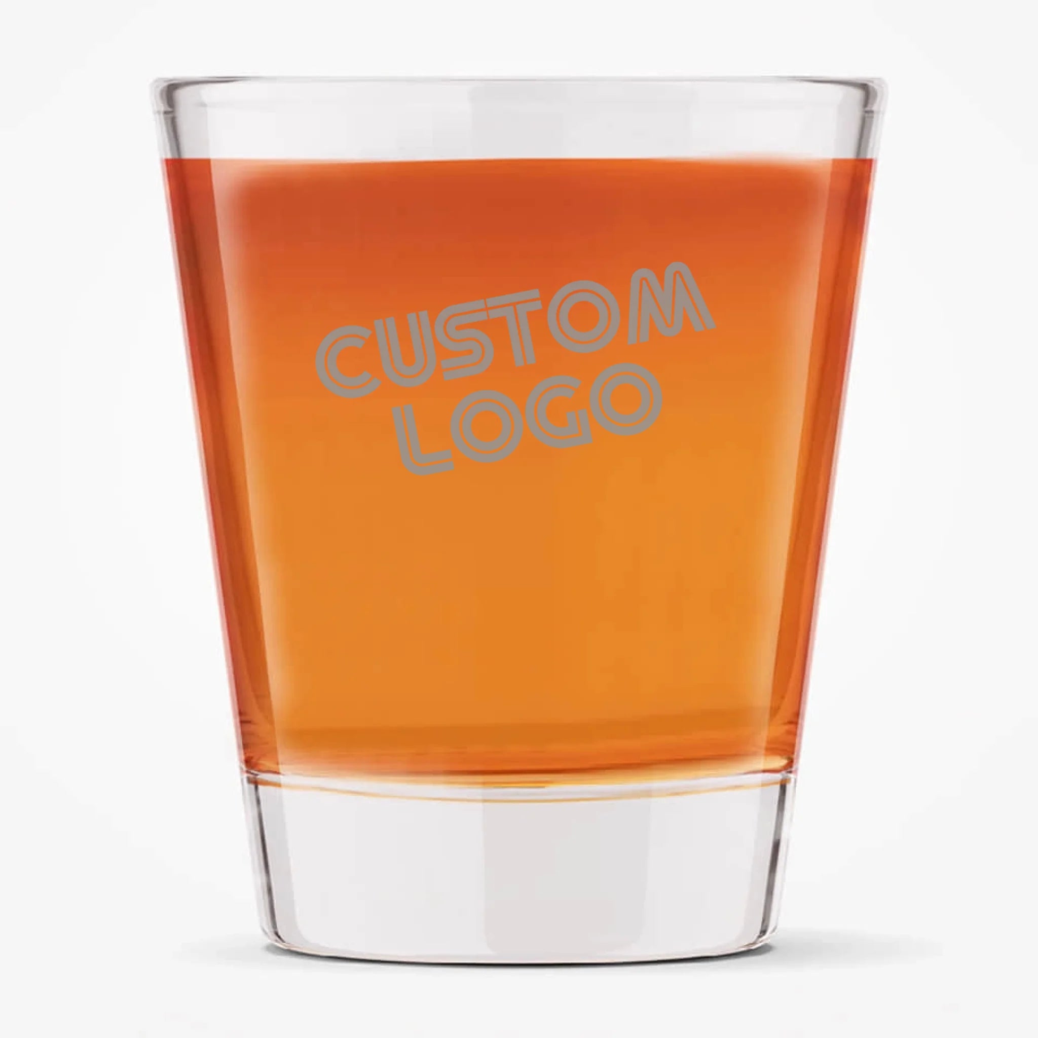 Shot Glasses - Corporate Logo | Personalized 1.75 oz Shot Glass | Custom Engraved Favor