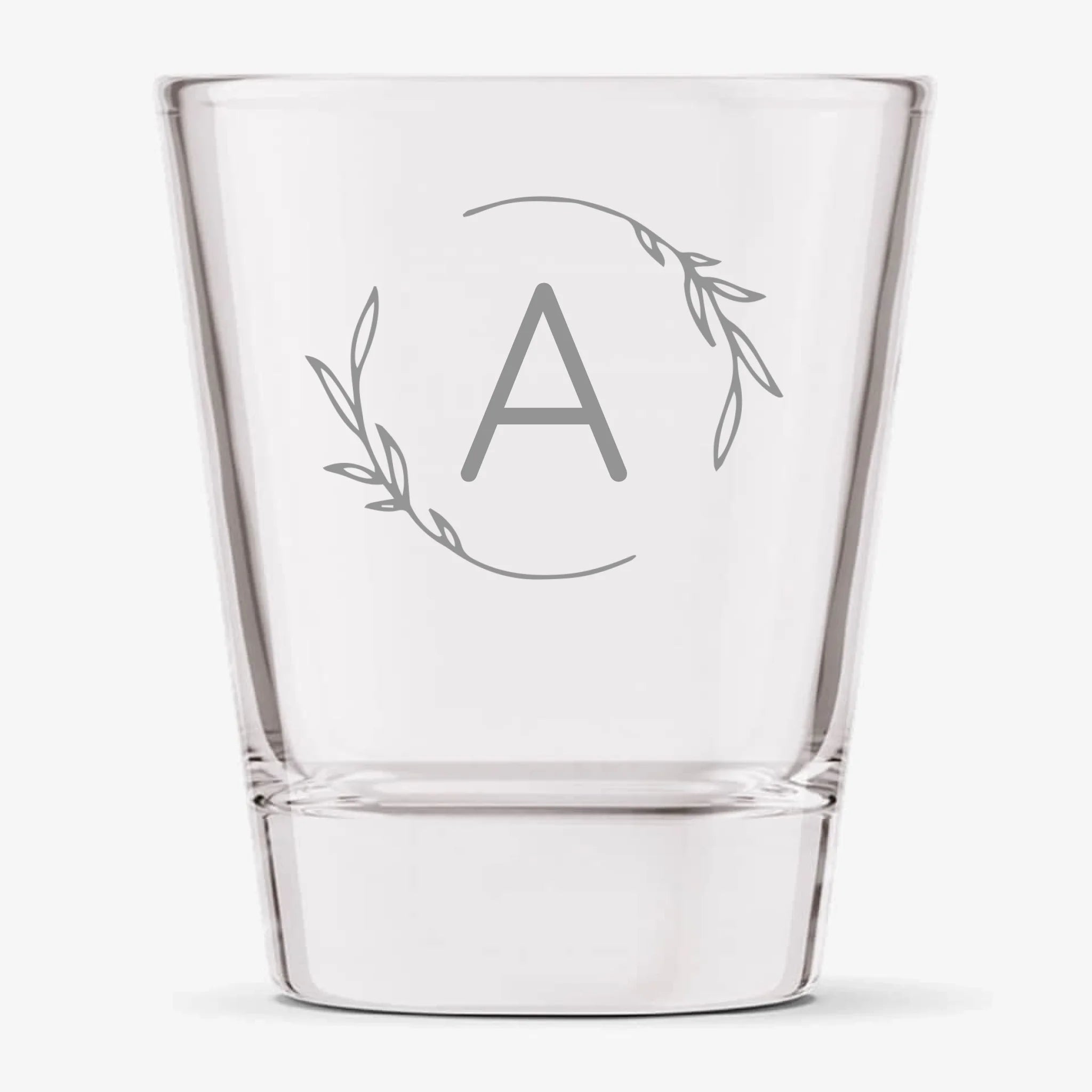 Vine | Personalized 1.75 oz Shot Glass | Custom Engraved Favor