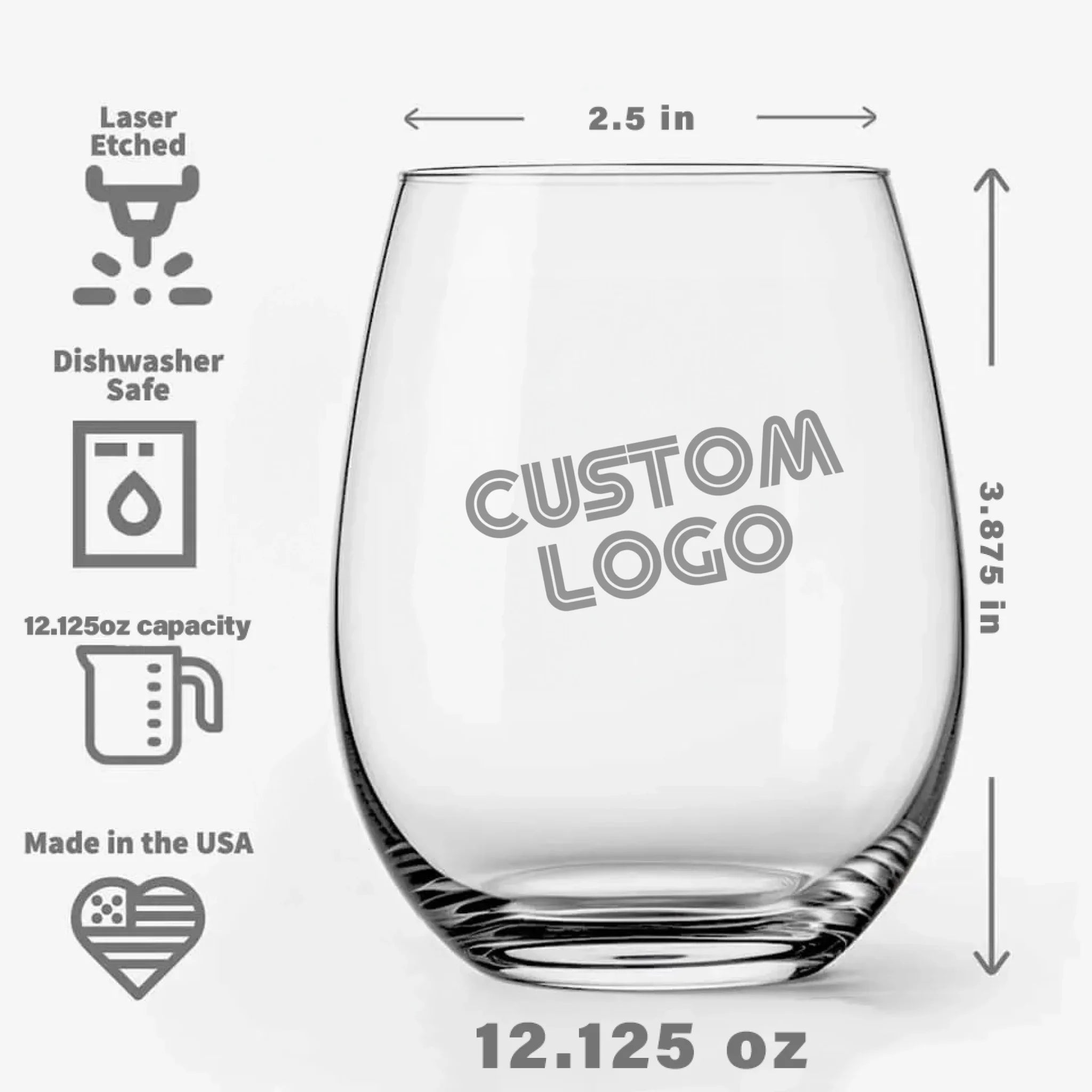 12 oz lav glass