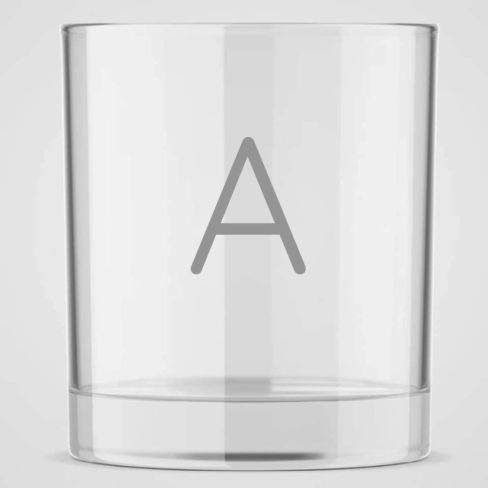 Floral | Personalized 10 oz Whiskey Glass | Custom Engraved Favor