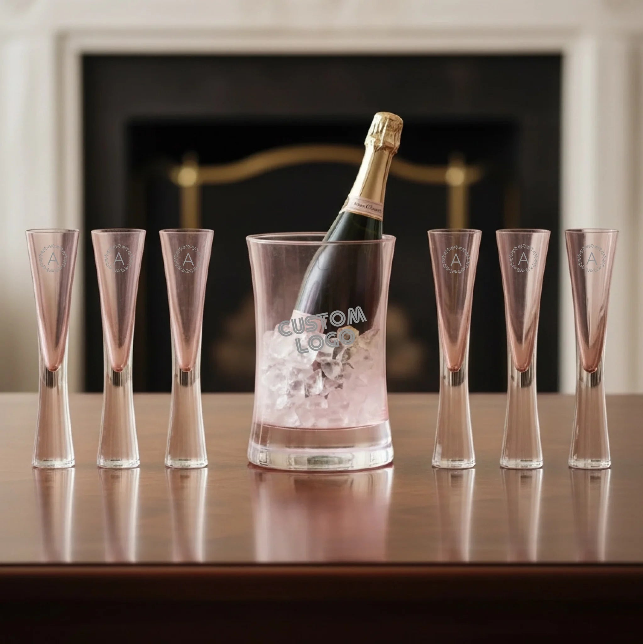 Moya Serving Set 6oz - Pink- MV31