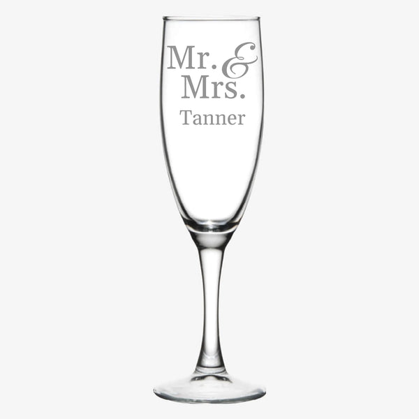 Personalized Mr & Mrs Wedding Engraved Design | Wedding Gifts for the Couple