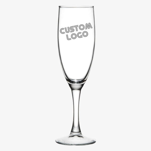 Personalized Custom Design Wedding Engraved Design | Bridal Party Glasses