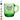 Duralex Versailles Green Mug  (8¾ oz) 4020GR06 (1)